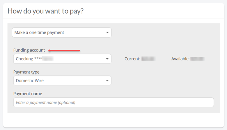 How do you want to pay?