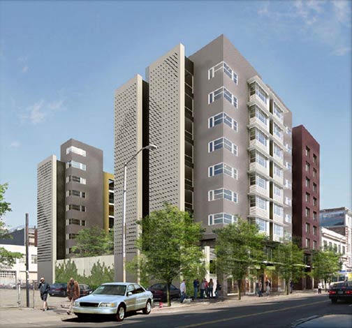 1036 Mission Street Apartments Artist Rendering