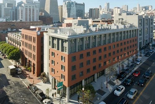Broadway Sansome Family Apartments Artist Rendering