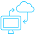 Computer to Cloud icon