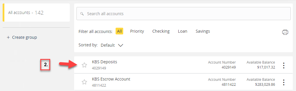 Select Priority Accounts