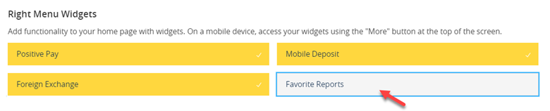 Enable or Disable Widgets