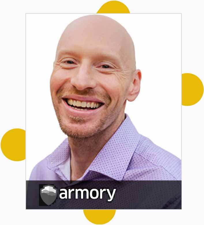 armory yellow dots