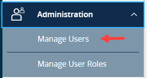 Select Manage Users