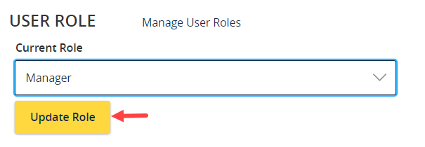Update Role button