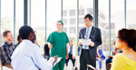 People Listening To Doctor&#39;s Presentation2560x1338