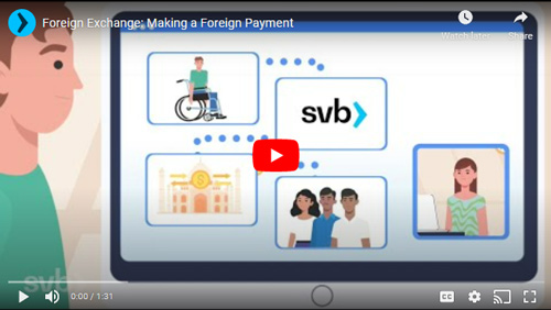 Making a foreign payment video
