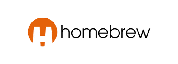 Homebrew logo 572x208