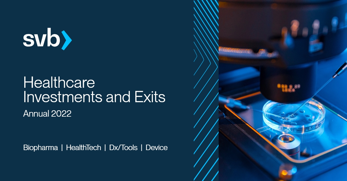 Healthcare Investments and Exits Report Annual 2022